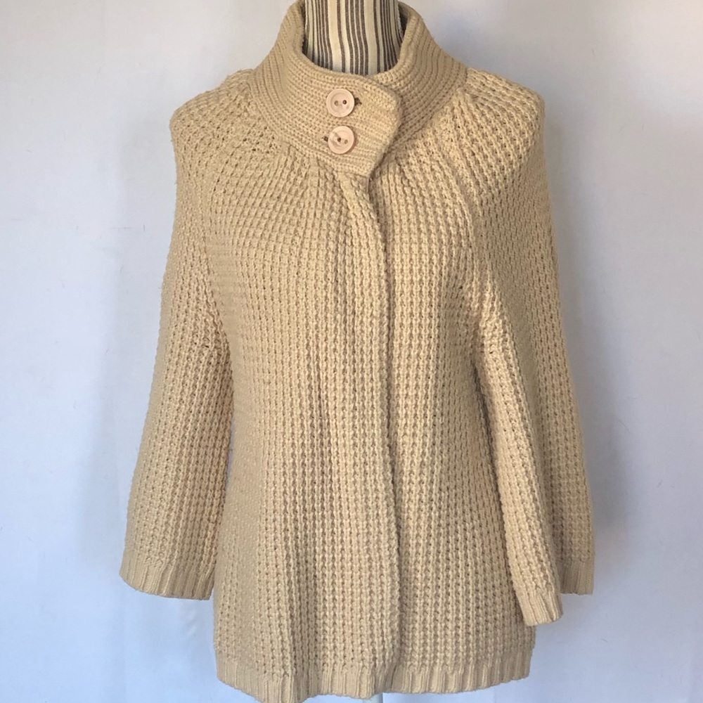 Spring + Mercer chunky cardigan sweater size XL